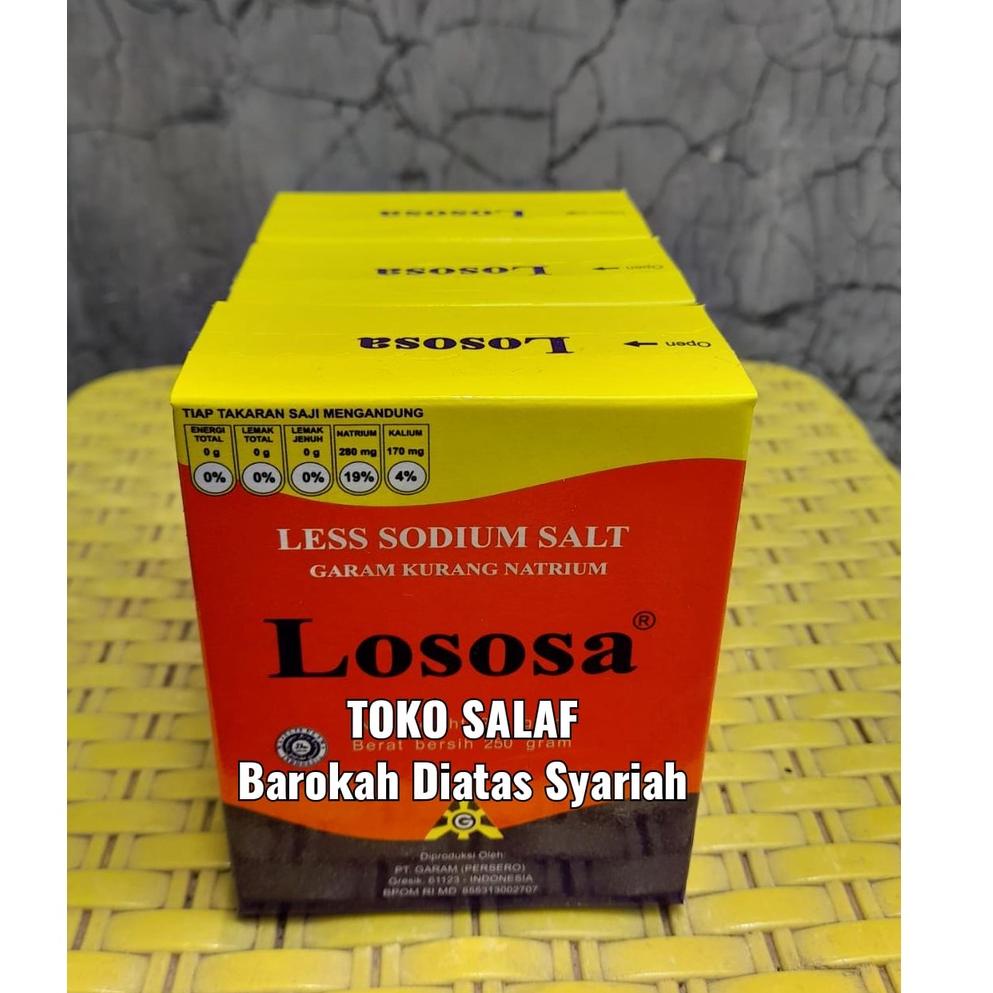 

ヲ Garam Lososa 250Gr - Garam Rendah Natrium - Garam Rendah Sodium - Garam Sehat Untuk Masak ☉