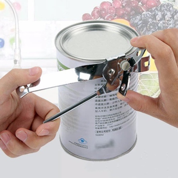 Pembuka Kaleng Alat Buka Tutup Botol / Stainless Can Opener