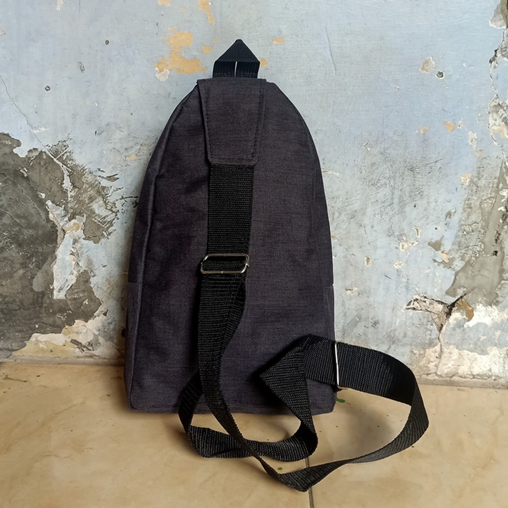 Polo Water Tas Selempang Pria Tas Slingbag Tas Ransel Pria Tas Ransel Tali Satu Tas Waistbag - Coffe