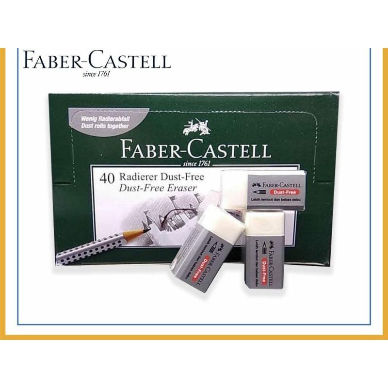 

Eraser faber castell penghapus putih kecil