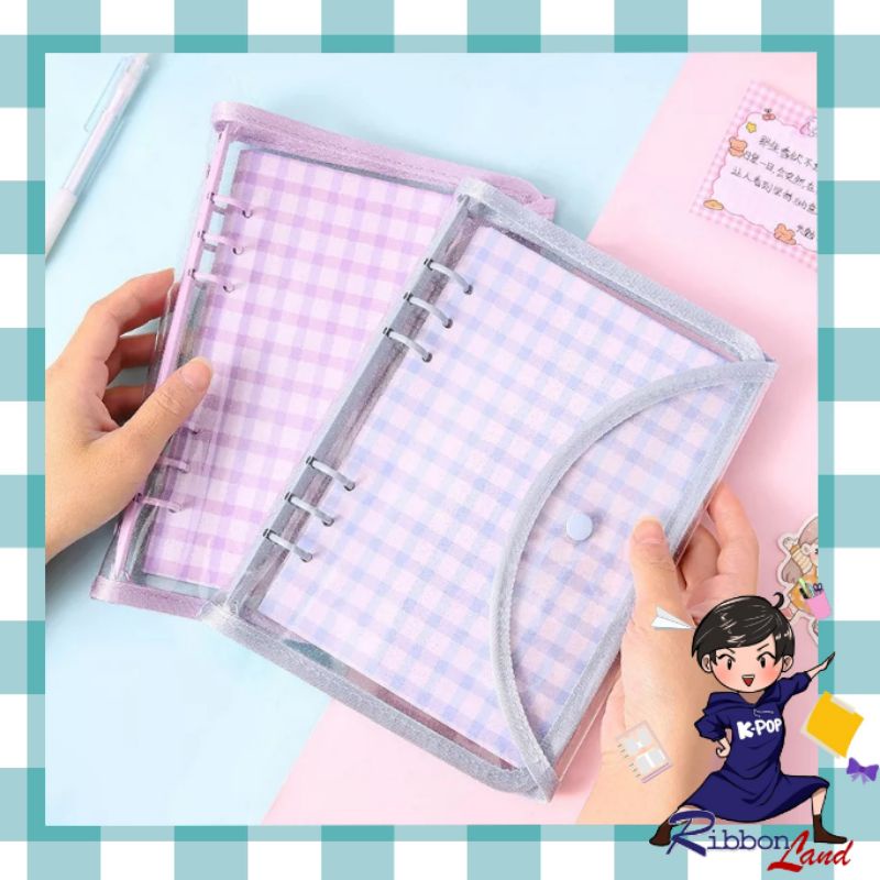 

A5 Binder Glitter Deluxe Envelope 6- Ring Warna