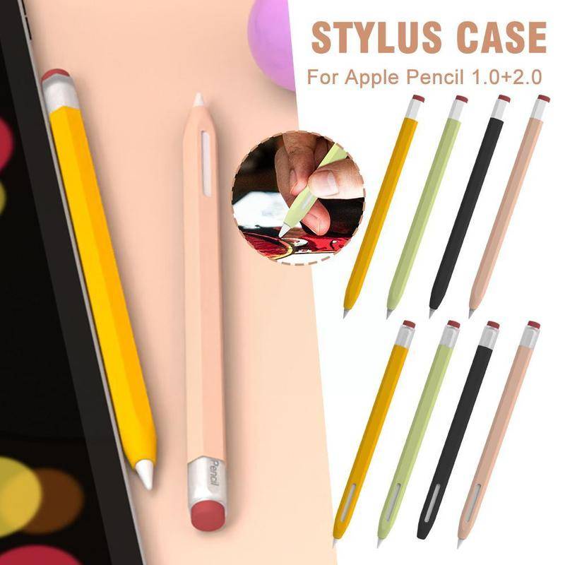 Silikon Pelindung Untuk Apple Pensil1 2 Untuk Tablet Pen Stylus Protective Sleeve Cover Anti slip Dan Anti Rontok