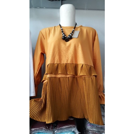 Blus wanita rempel susun Blouse wanita