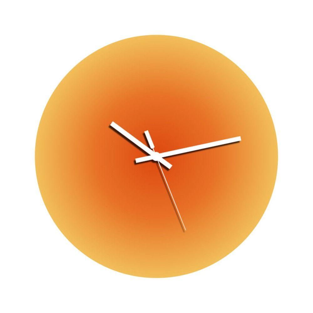 R-flower Sunset Jam Dinding Simple Clock Hiasan Kamar Tidur Gaya Modern Hiasan Dinding