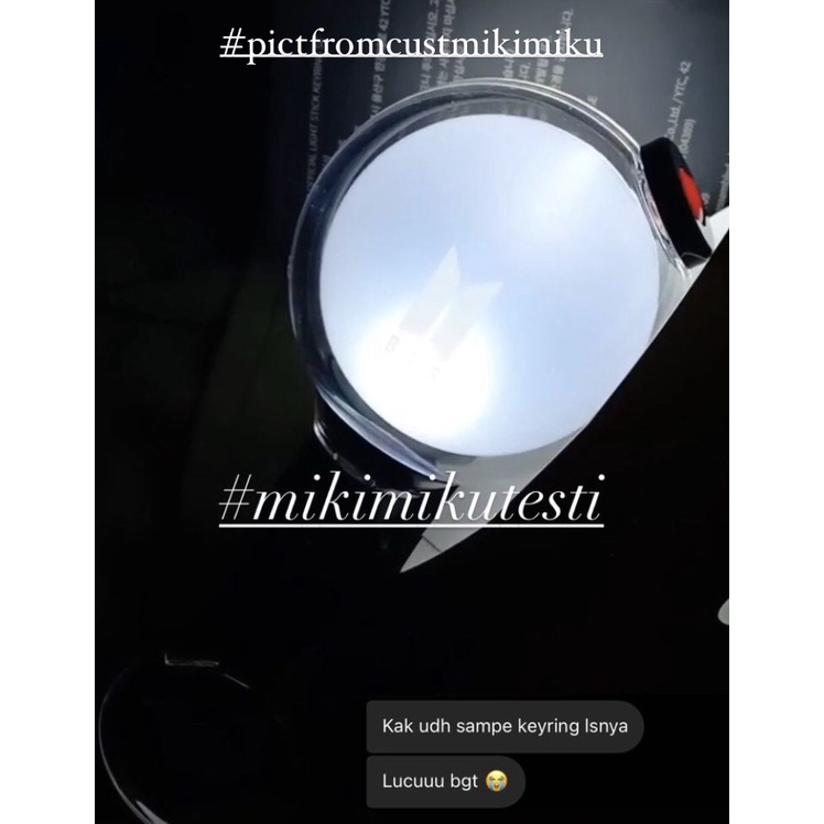 RESTOCK OFFICIAL BTS LIGHTSTICK KEYRING SE ARMYBOMB SPECIAL EDITION KEYCHAIN GANTUNGAN ARMY BOMB KEY