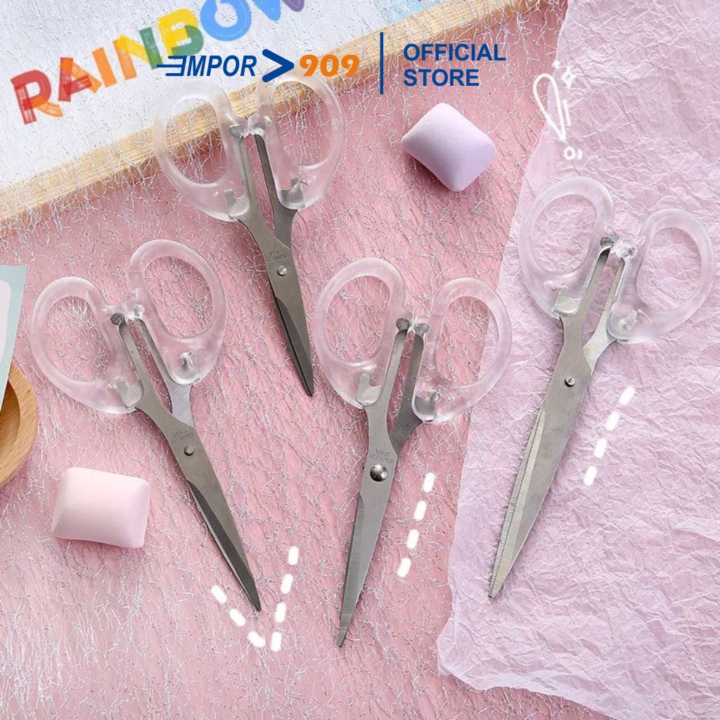 

Impor909 Transparent Scissors / gunting kertas japan design