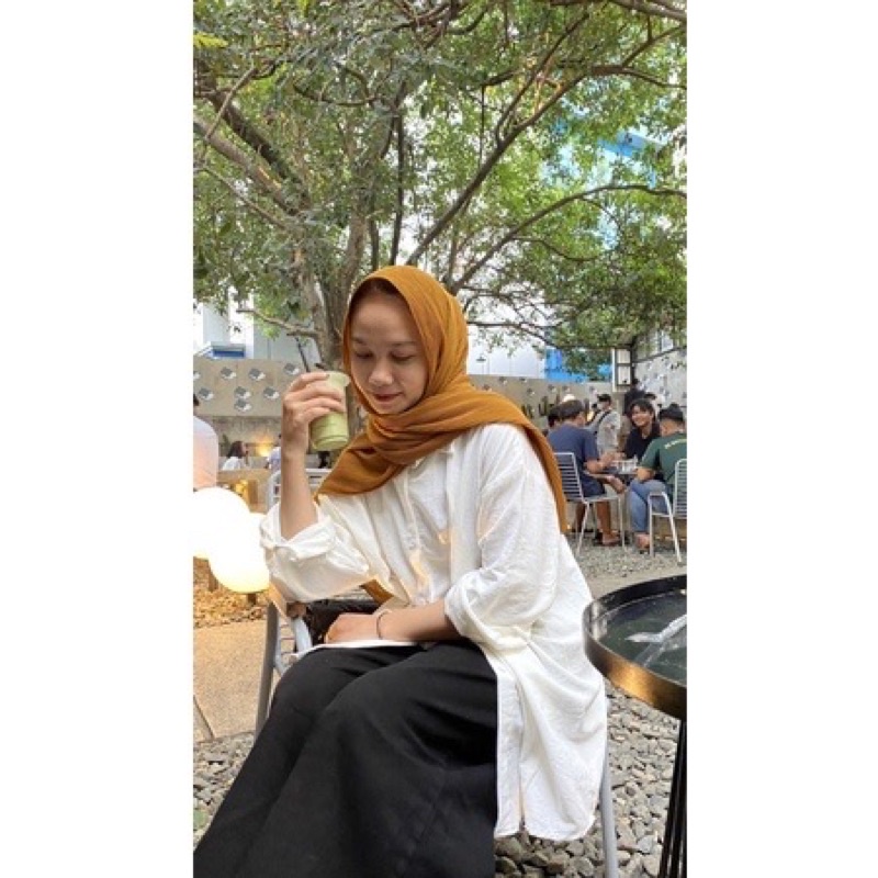 [BEST SELLER] KEMEJA OVERSIZE LINEN NO KANTONG | KEMEJA WANITA | KEMEJA OVERSIZE | OVERSIZE | Tami shirt | Alice shirt | LONG SQUARE | ATASAN WANITA | Nagita Long Square Terbaru Airflow Blouse Atasan Big Size Wanita Oversized Top Cewek Kasual Bisa COD