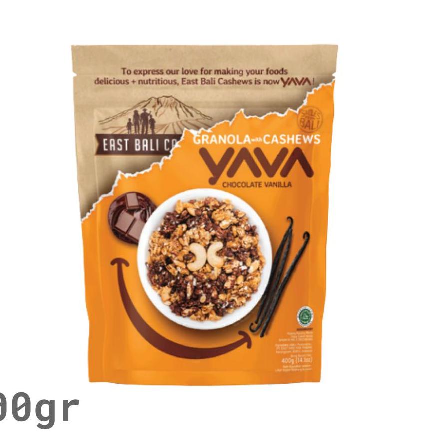 

Telah Hadir Yava Granola Chocolate Vanilla 400 gr**