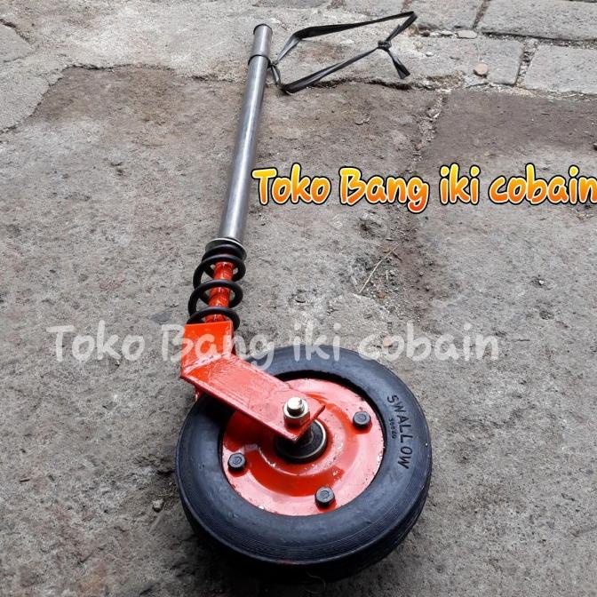 Roda Gletrek Roda Kastor Roda Belakang Gerobak