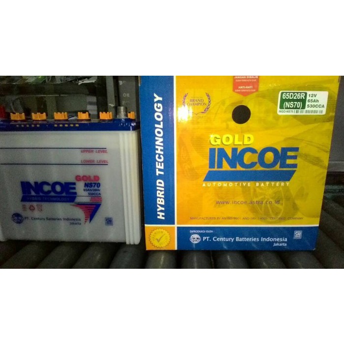 Rako Incoe Gold Ns70 Aki Basah