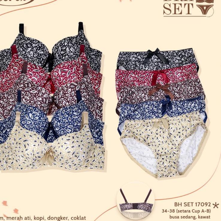 Paling Laris BRA dan CD || BH dan CELANA DALAM || SOREX SET 17092