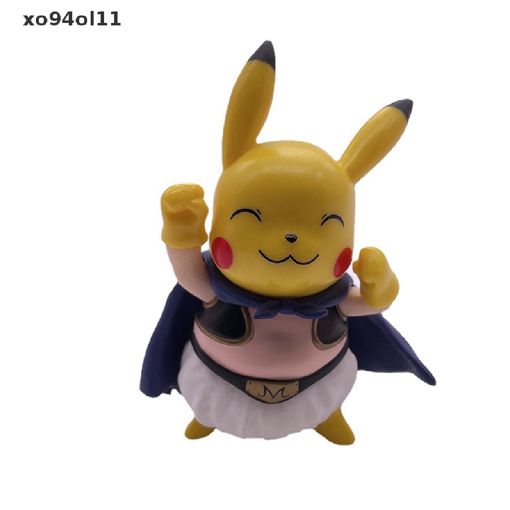 Xo Anime Pokemon Figure Pikachu Cosplay One Piece Luffy Dragon Ball Buu Figure Mainan OL