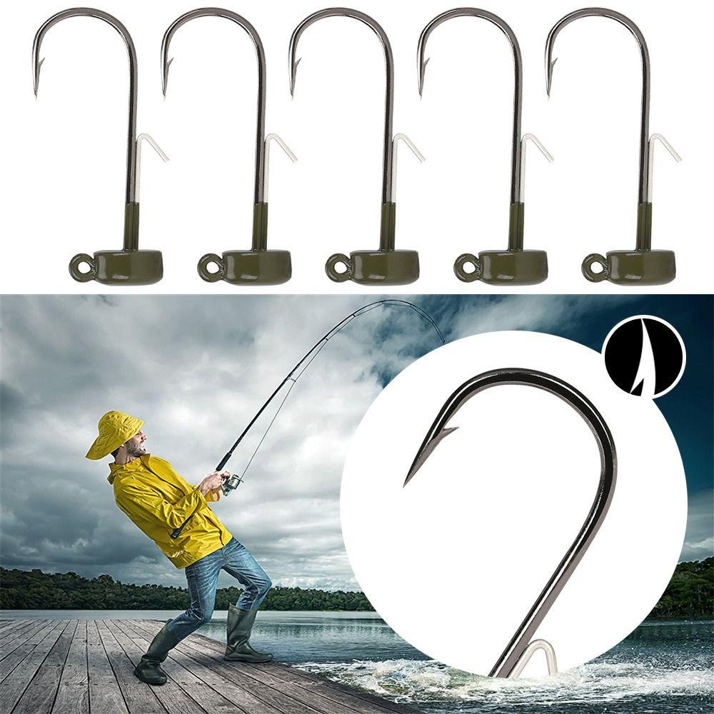 Preva Jig Head Hook Duri Tajam Baja Tungsten Kepala Tahan Lama