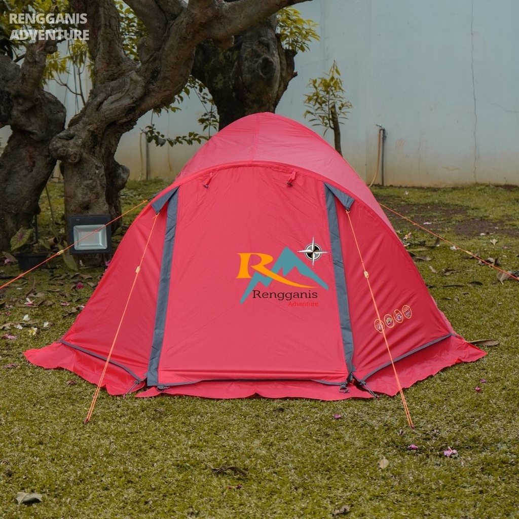 Tenda Camping Java 2 Light TENDAKI 2 - 3 Orang Frame Alloy PU 4000 mm