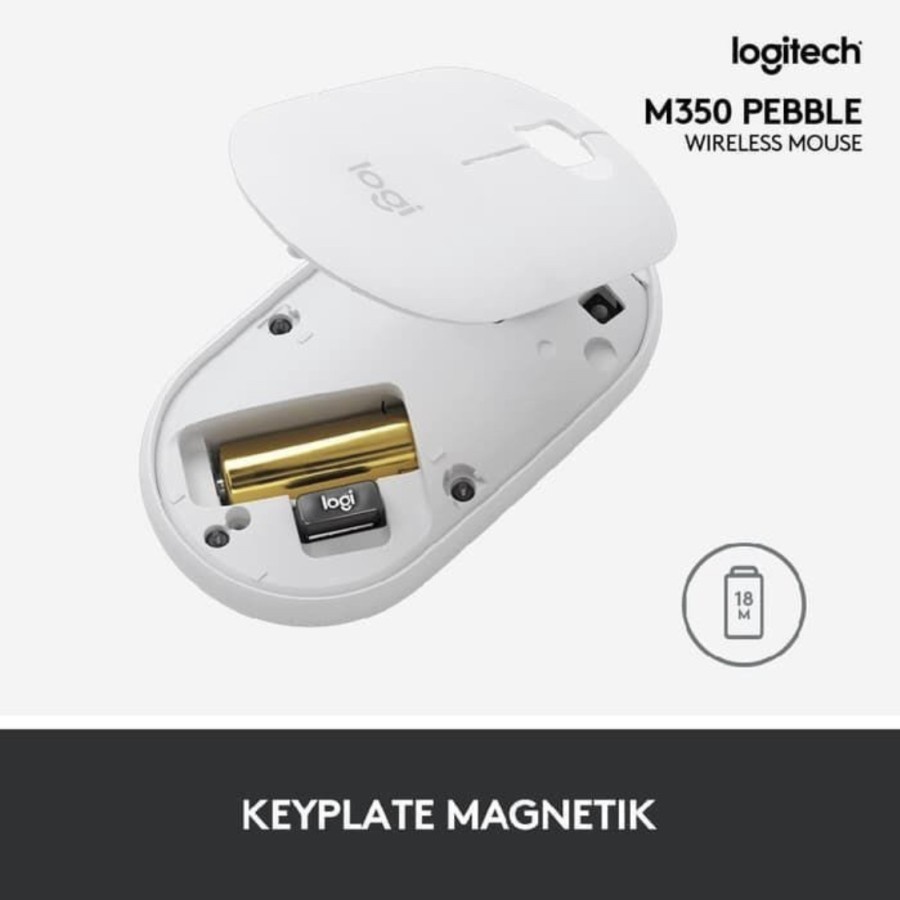 Logitech Mouse M350 Wireless Silent