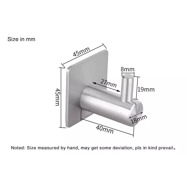 HOOK STAINLESS GANTUNGAN SERBAGUNA ANTI KARAT PENGAIT PREMIUM