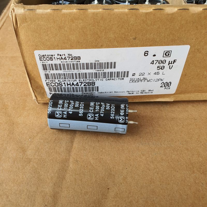 ELKO 4700UF 50V PANASONIC