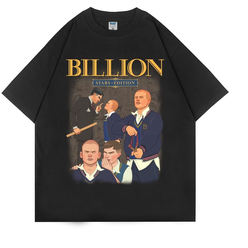 ➩↓✮≛ T-SHIRT | OVERSIZE | BULLY | BILLIONSTARS Harga Murah