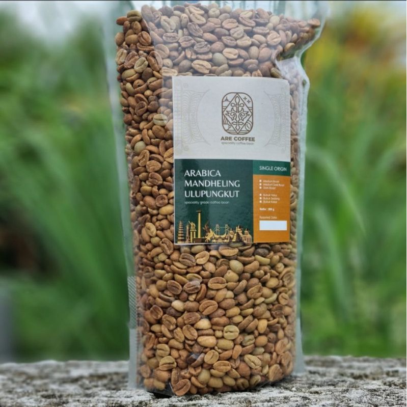 

Biji Kopi Mentah - Green Bean Arabica Mandheling Ulu Pungkut 1000 gram - 1 kg