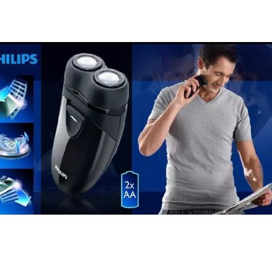 Langsung Atc Original Philips PQ206 Shaver Electric  - Pencukur Kumis Jenggot Elektrik
