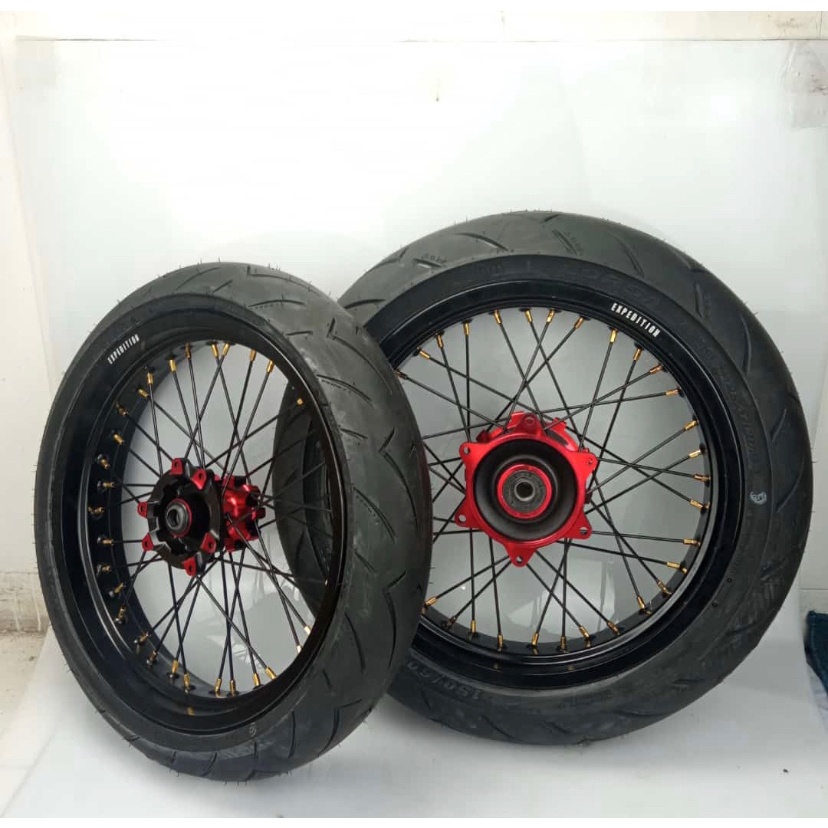 BANSET SUPERMOTO CRF VELG 17/300/350 EXPEDITION