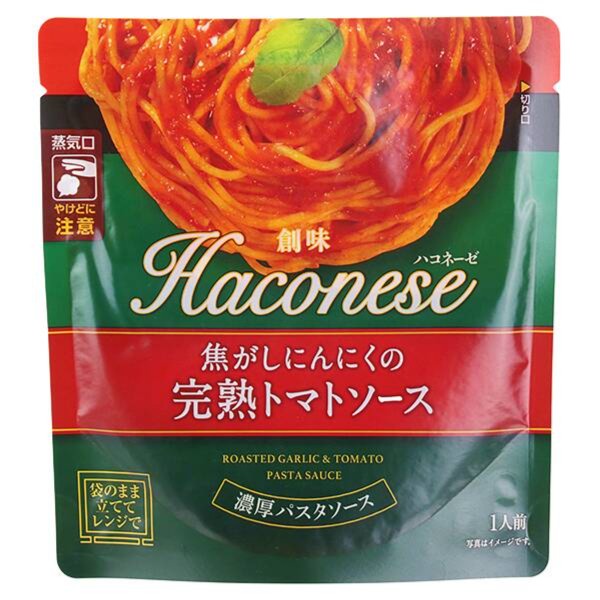 

Somi Haconese Kanjuku Tomato Sauce / Saus Tomat Roasted Garlic 130 Gr