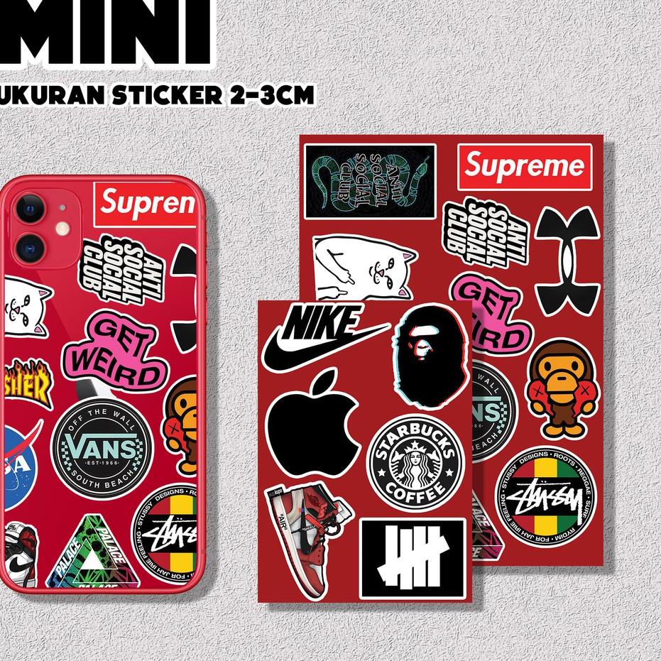 

▶ 19pcs STICKER HYPEBEAST HANDPHONE STICKER AESTHETIC ⇕