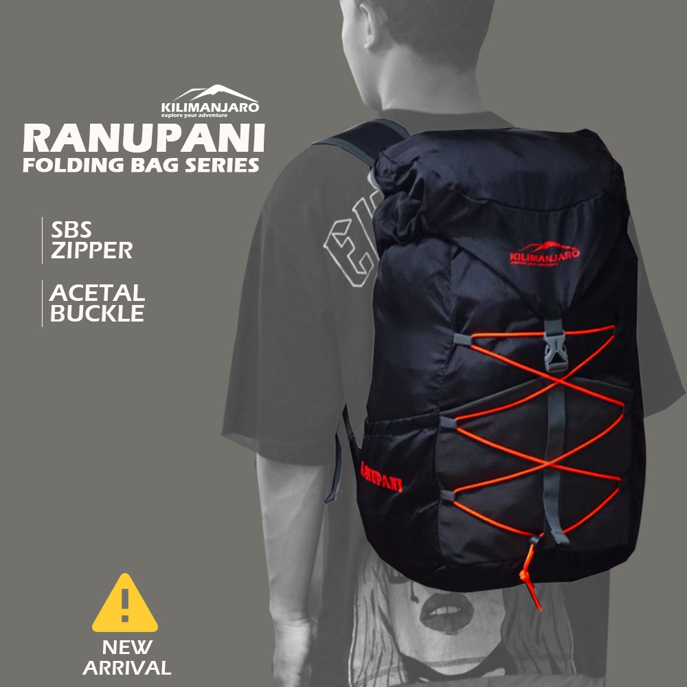 Tas Lipat Kilimanjaro Ranupani - Folding Bag - Ultralight Daypack