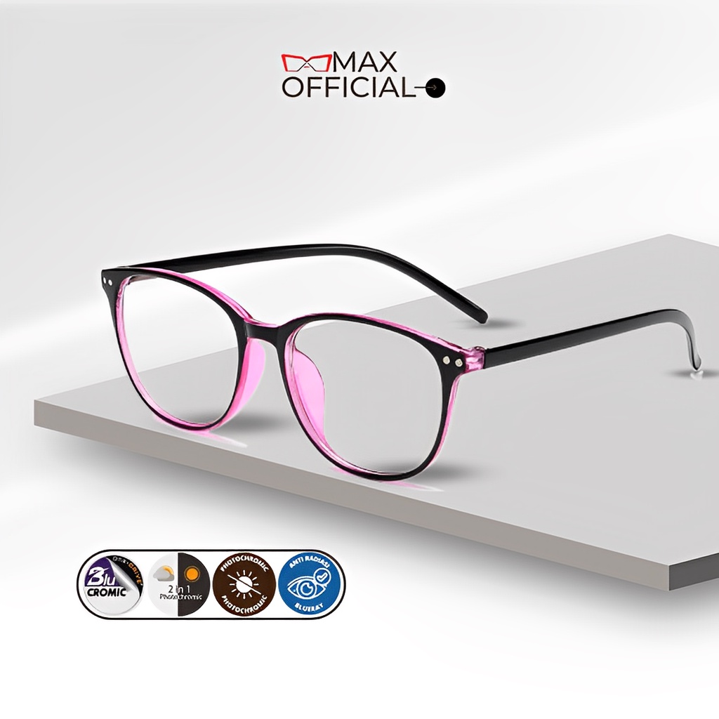 Kacamata Bluechromic Anti Radiasi Blue Ray Original 6008