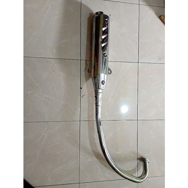 KNALPOT STANDARAN SUJUKI THUNDER 125  LAMA ORIGINAL