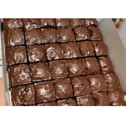 

Brownies panggang classic