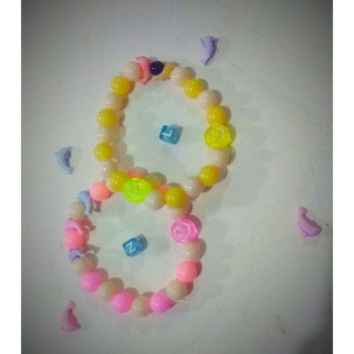 Gelang manik manik lucu/ gelang anak/ gelang dewasa perempuan