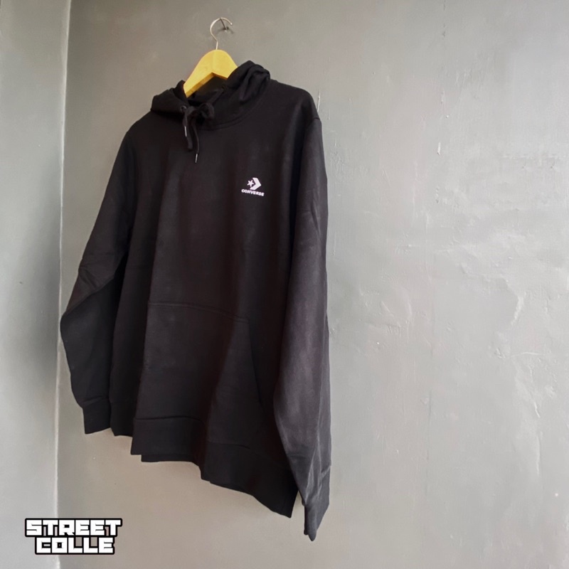HOODIE CONVERSE CHEVRON BLACK