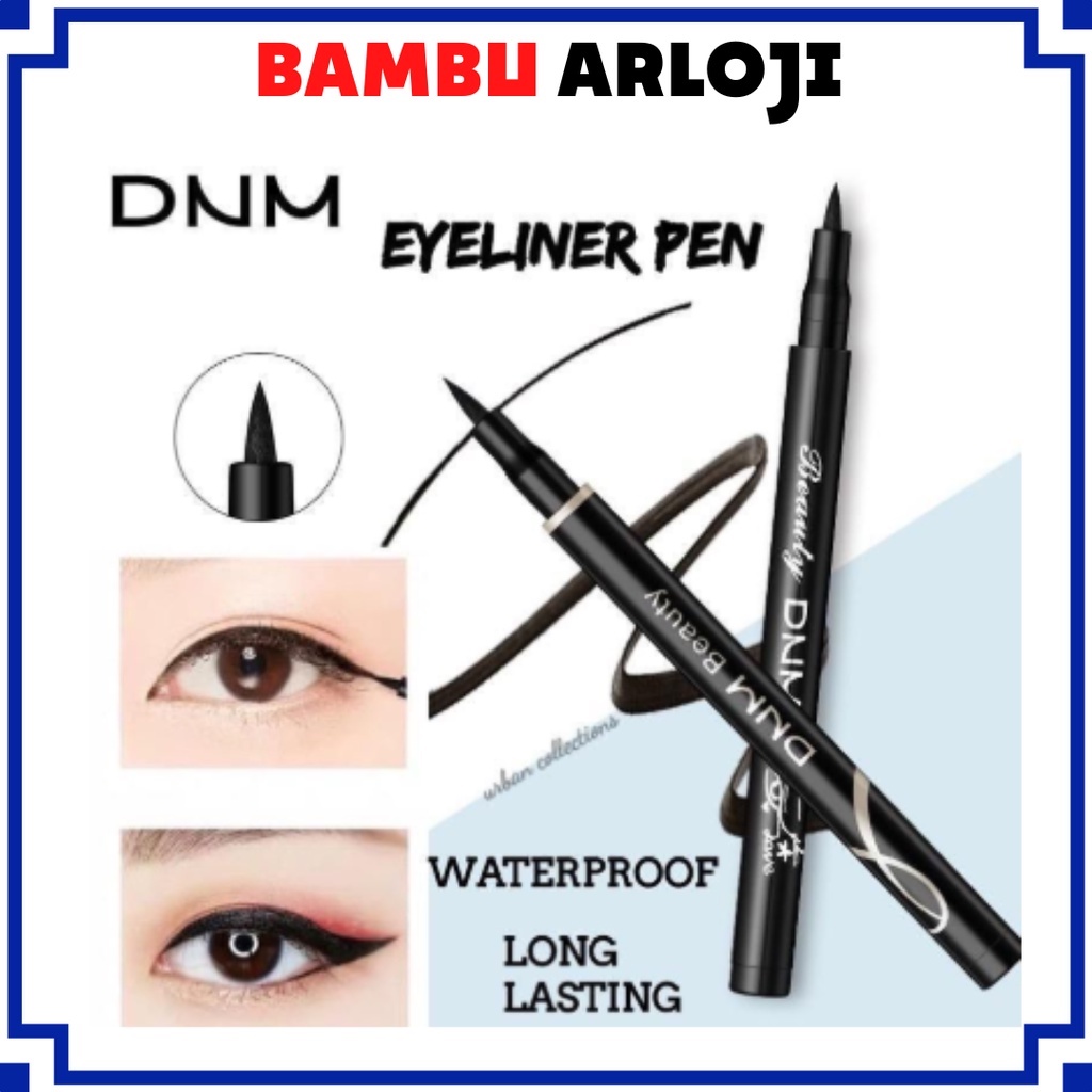 BAJ Eyeliner 12 Warna Tahan Lama Tahan Air Tidak Mekar Eye Liner Eyeliner Waterproof Easy Eyeliner Pen Black AK089