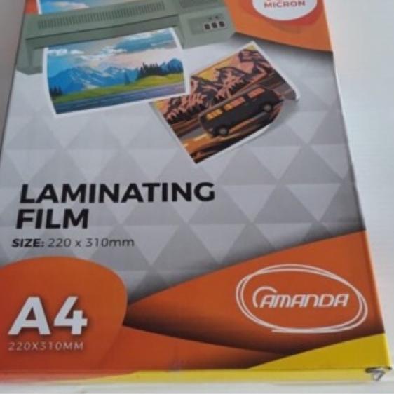 

Kekinian ! PLASTIK LAMINATING A4 / LAMINATING A4 AMANDA 100 micron . . . . .