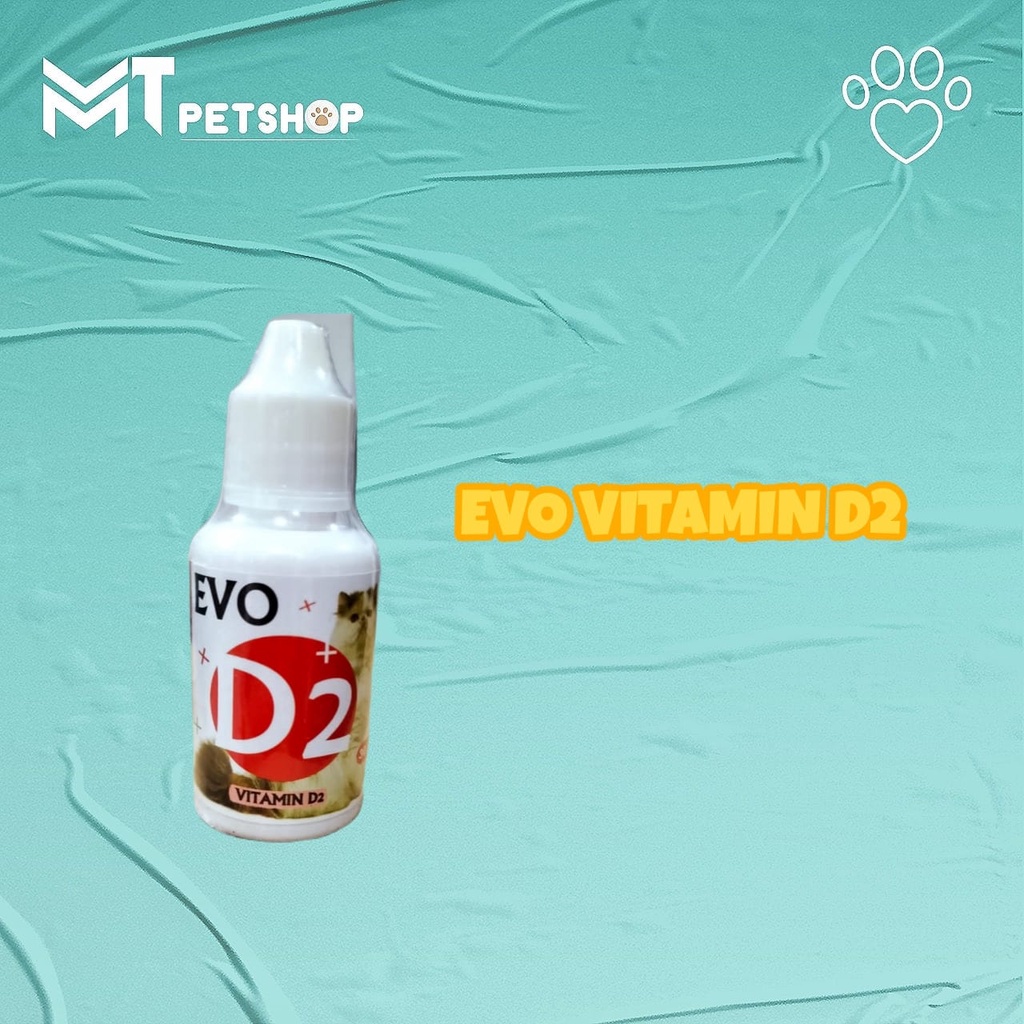 VITAMIN D2 UNTUK KUCING - EVO D2 30 ML