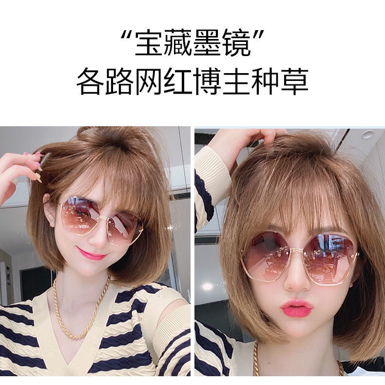 rowling (ka-192) )Kacamata  Hitam Terbaru Wanita No Frame Titanium  Style Kacamata Fashion Murah/Kacamata Sunglasses Import Wanita Kacamata Fashion