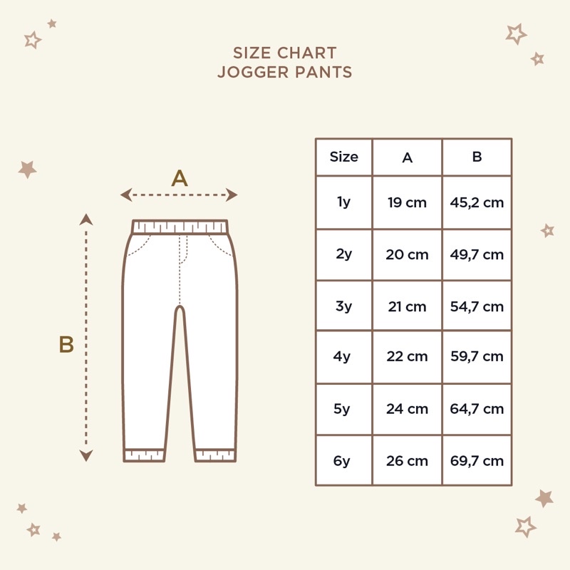 PALMERHAUS JOGGER PANTS CHINOS -CELANA JOGGER ANAK 1-6 TAHUN