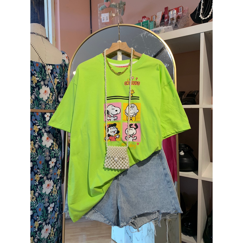 Cartoon Oversize Tshirt Import BKK