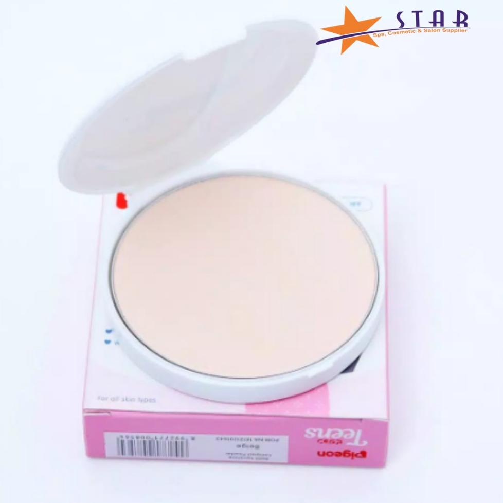 [KODE 6055] ✨STAR✨  Pigeon Teens Refill Powder 14gr (Pink) / bedak padat / bedak pigeon/TWC/TWO
