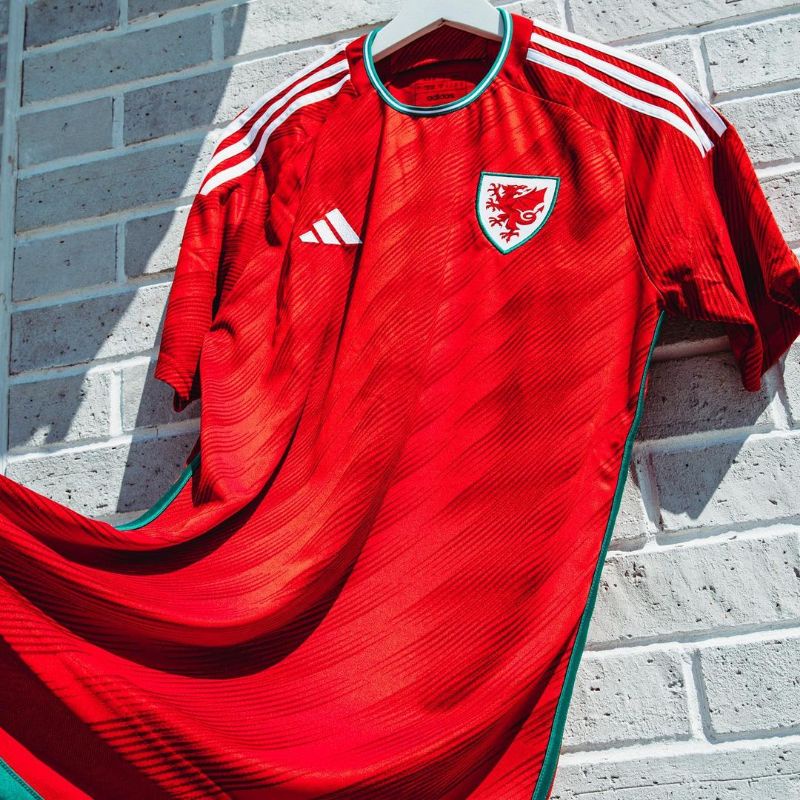 BAJU BOLA PIALA DUNIA JERSEY BOLA PIALA DUNIA JERSEY WALES HOME 2022 JERSEY WALES HOME 2022