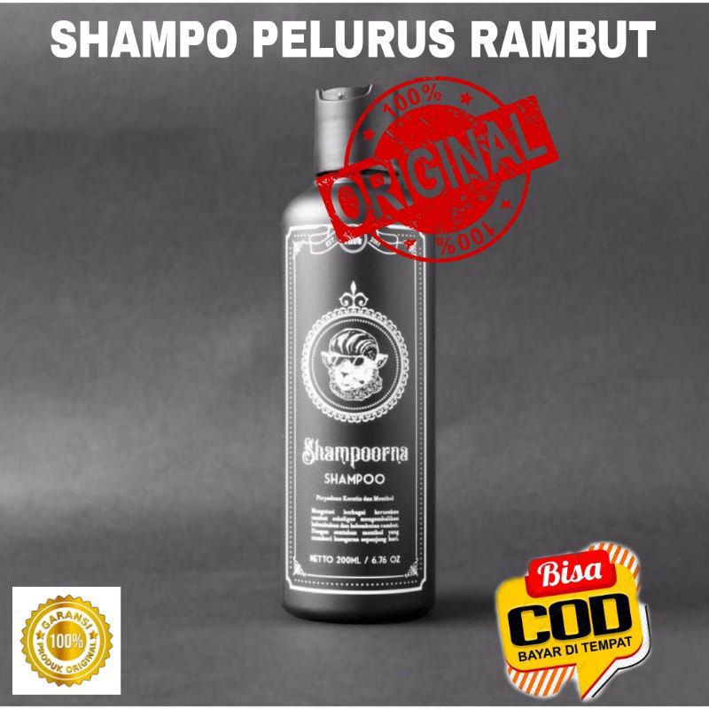 shampo shampoorna original pelurus rambut pria