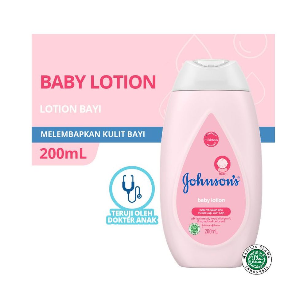 JOHNSONS Baby Lotion 200ml - jonsons Baby Lotion