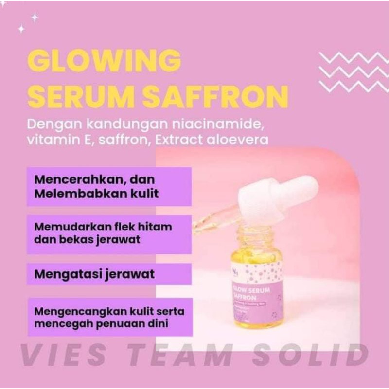 Jual Paket Usaha Glow Serum Saffron Byvies Pcs Free Id Card Resmi