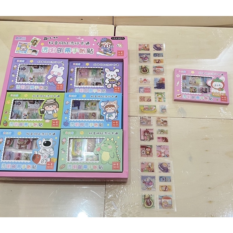 

stiker stemp lucu korea