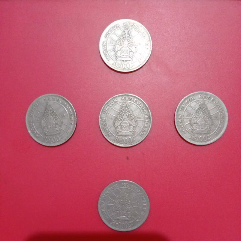 Koin 100 rupiah tahun 1978