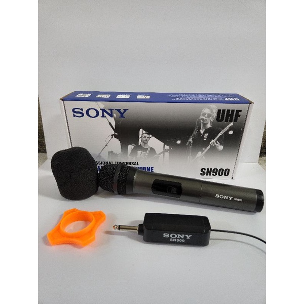 mic wireless sony sn900 sn 900 single microphone