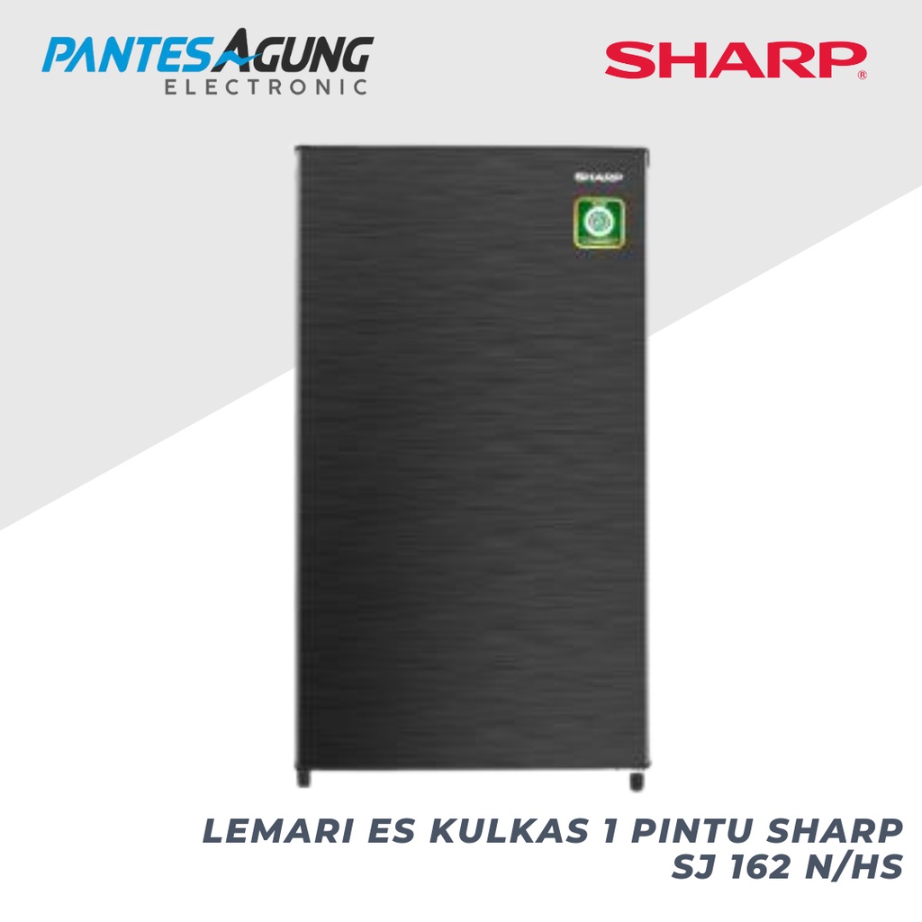 LEMARI ES KULKAS 1 PINTU SHARP SJ 162 NHS/ SJ 192 NHS