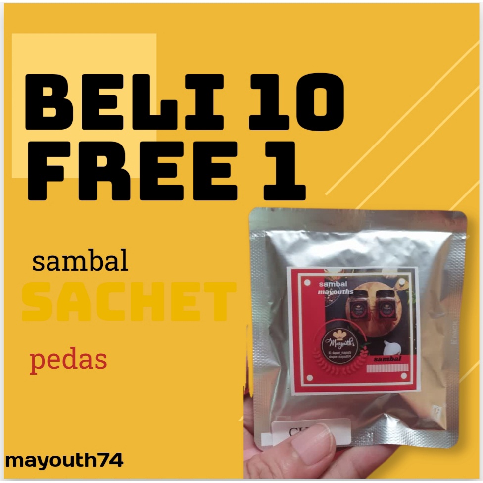 SAMBAL SACHET gabus/jambal