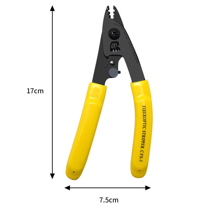 Fiber Optic Stripper 3 Hole Tools Fiber Optik Stripper 3 Hole Pengupas Kabel Fiber Optik